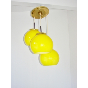 Lampa z regulowaną wysokością 60–100 cm, styl mid-century